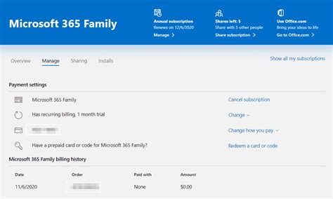 frre|Cancel your free trial of Microsoft 365 Family